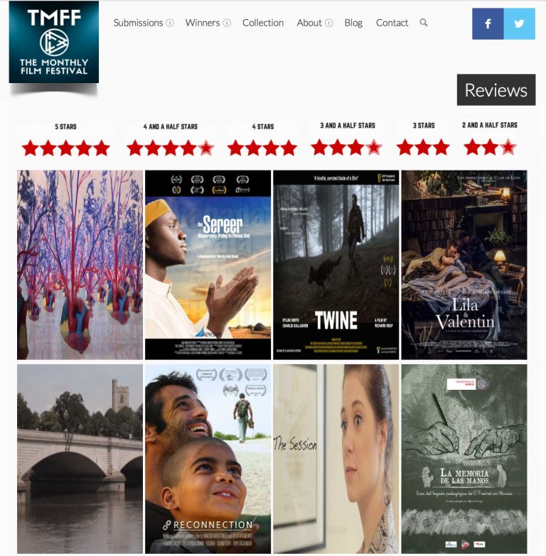 Reconnection Gets Best Feature Nomination, Reviewed by The