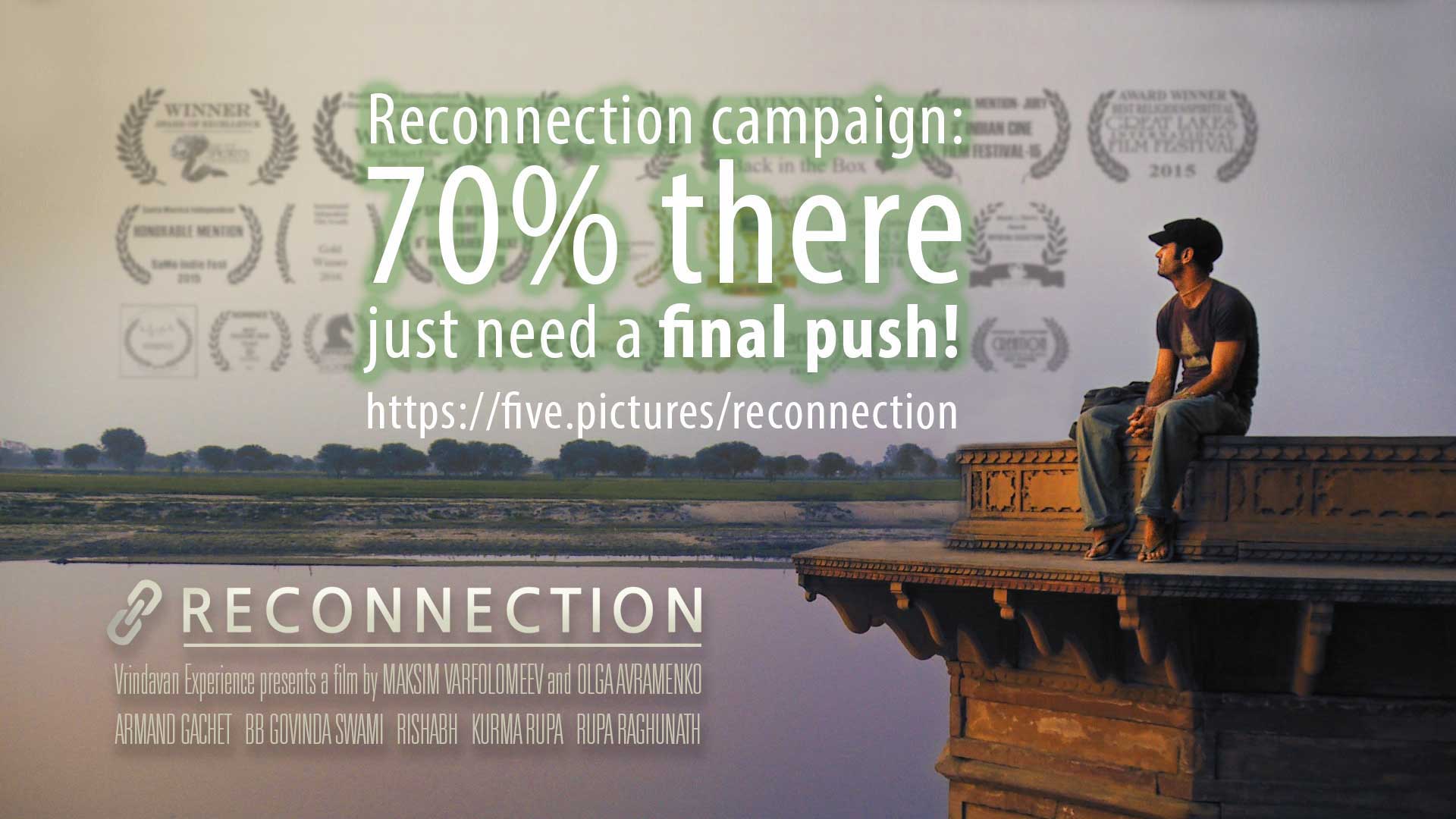 Featured image for “Reconnection campaign: 70% there, just need a final push!”