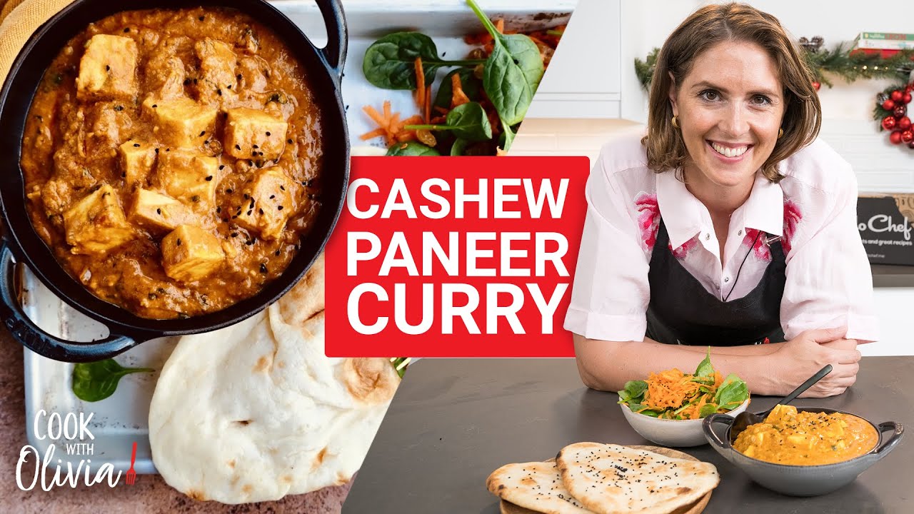 Featured image for “Cashew Paneer Curry Recipe – Cooking Show”