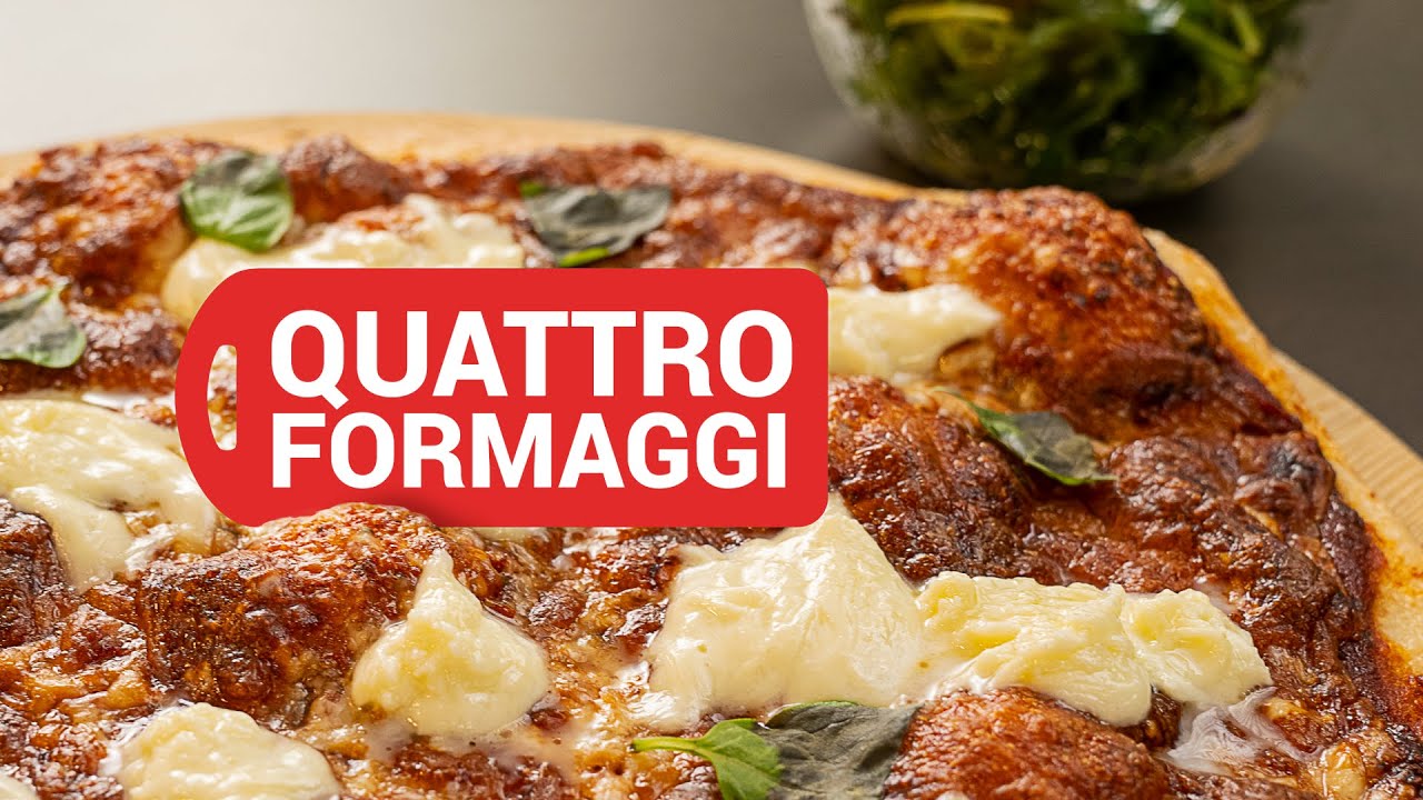 Featured image for “Quattro Formaggi Pizza Recipe – Cooking Show”