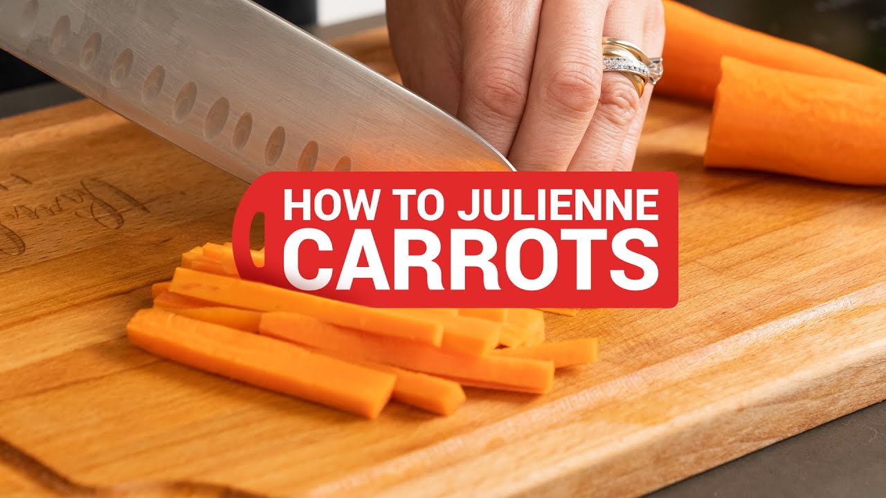 Featured image for “How to Julienne Carrots – A Tip – Cooking Show”