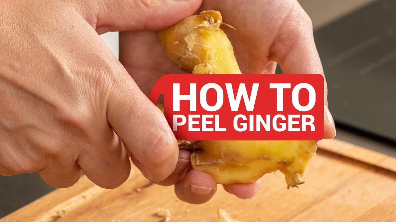 Featured image for “How to peel ginger – A Tip – Cooking Show”