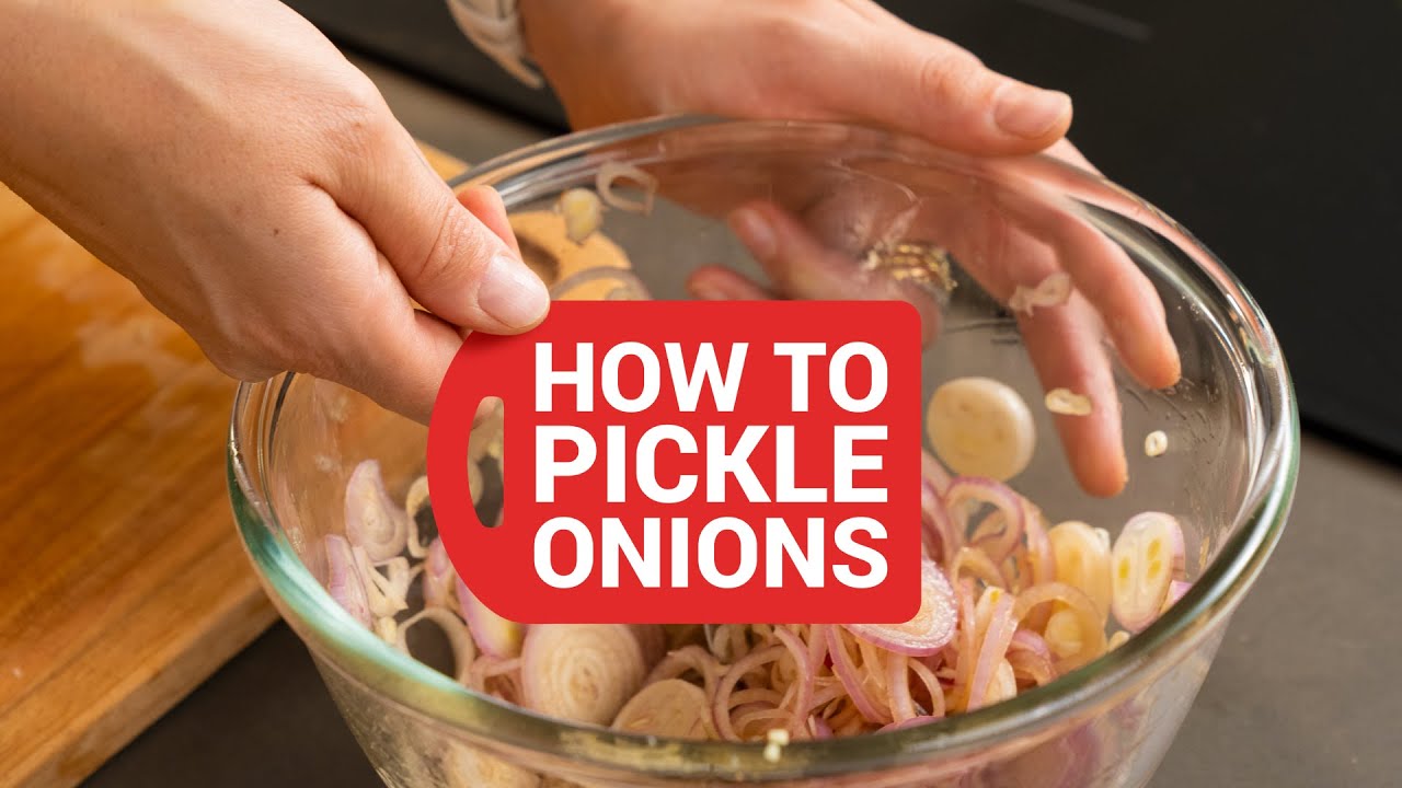 Featured image for “How to pickle onions – A Tip – Cooking Show.”