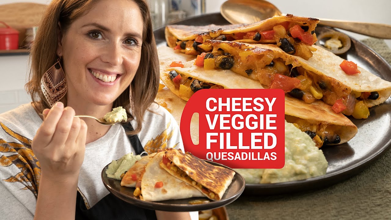 Featured image for “Veggie quesadillas – Easy recipe – Cooking Show”