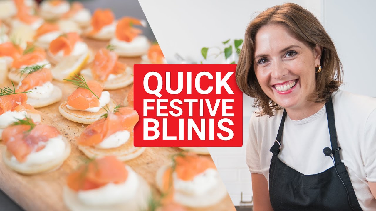 Featured image for “Quick Blinis – Festive Recipe – Cooking Show”