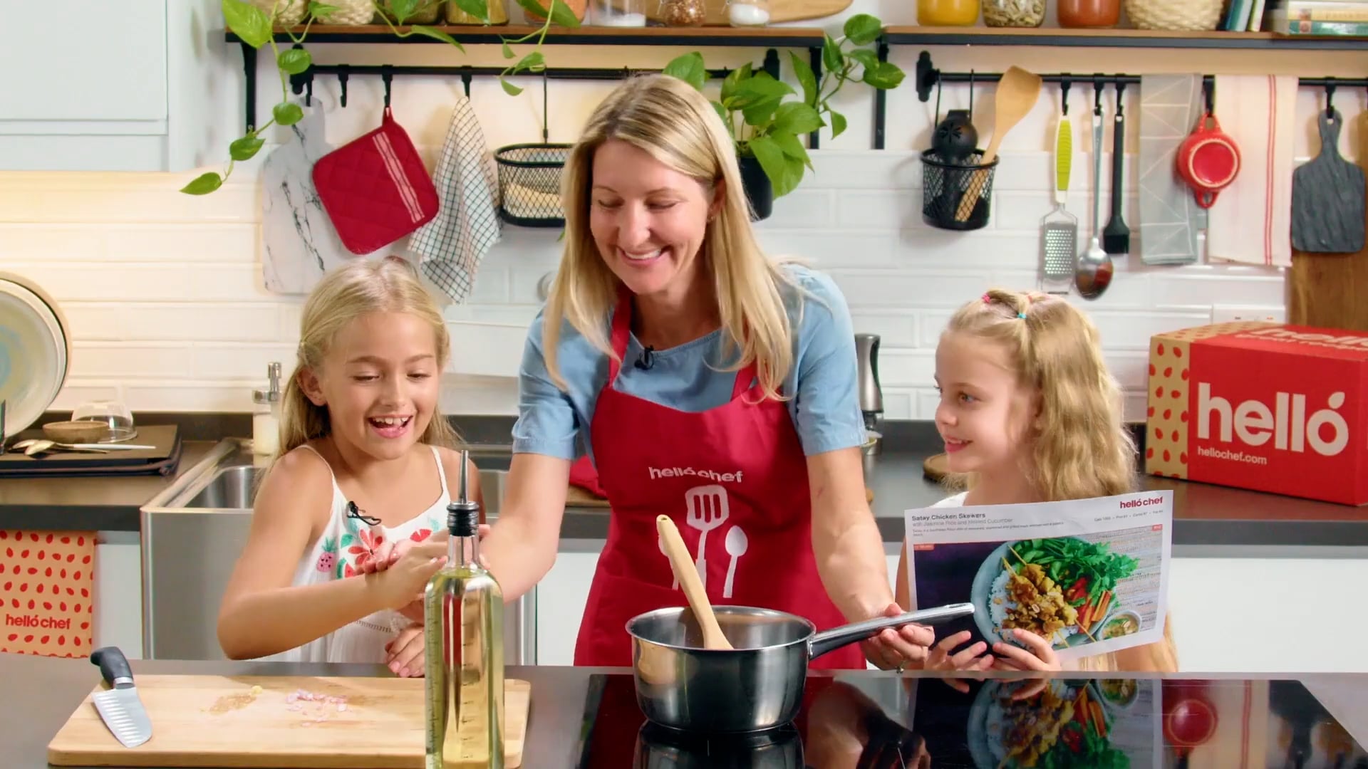 Unbox Mealtime with Hello Chef - Home-Cooking Meal Kit Service Promo campaign